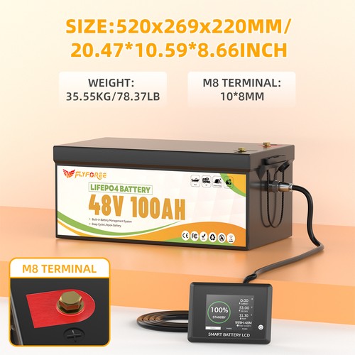 Batteria 48v 100ah litio - batteria,